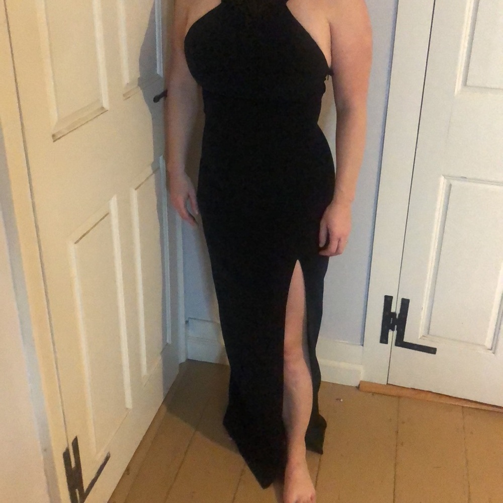 Evening gown prom dress floor length dress